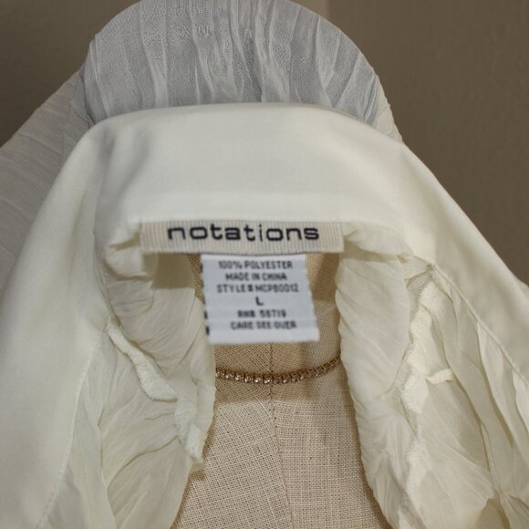 Notations Button Up - Picture 4 of 5
